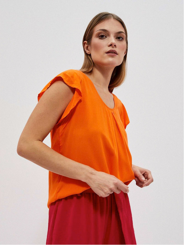 Moodo Moodo narančasta bluza