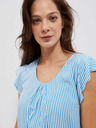 Moodo Moodo plavo-bijela prugasta bluza