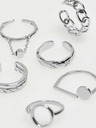 Moodo Moodo srebrni set prstenja