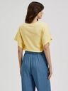 Moodo Moodo žuta majica širokih rukava