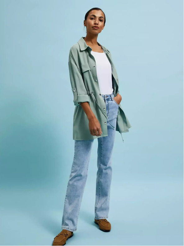 Moodo Moodo zelena svijetla jakna