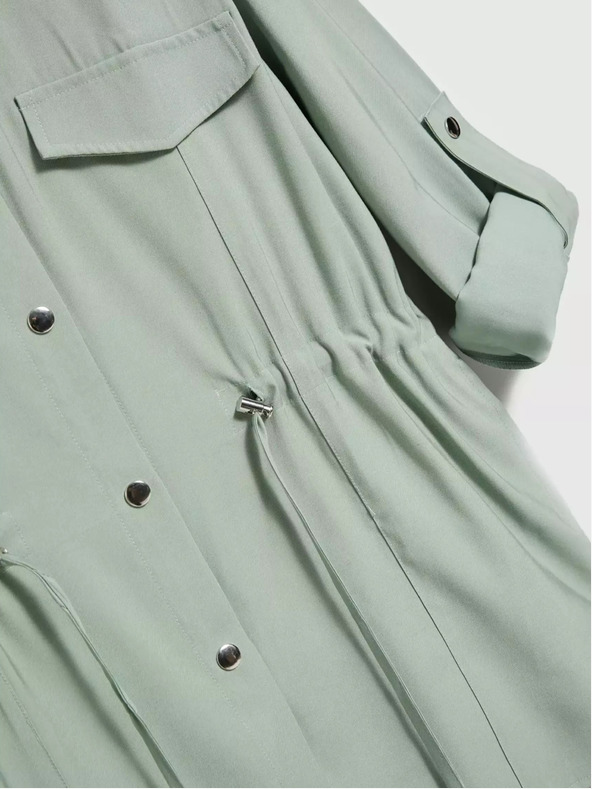 Moodo Moodo zelena svijetla jakna