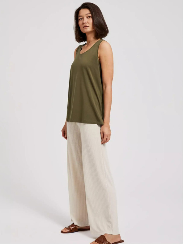 Moodo Moodo zelena majica bez rukava