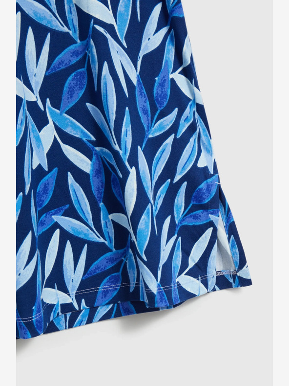 Moodo Moodo tamnoplavi top s uzorkom