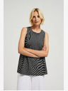 Moodo Moodo crni prugasti top