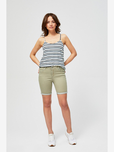 Moodo Zelene ženske kratke hlače Moodo