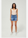 Moodo Moodo plave ženske traper kratke hlače