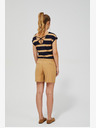 Moodo Moodo bež ženske kratke hlače
