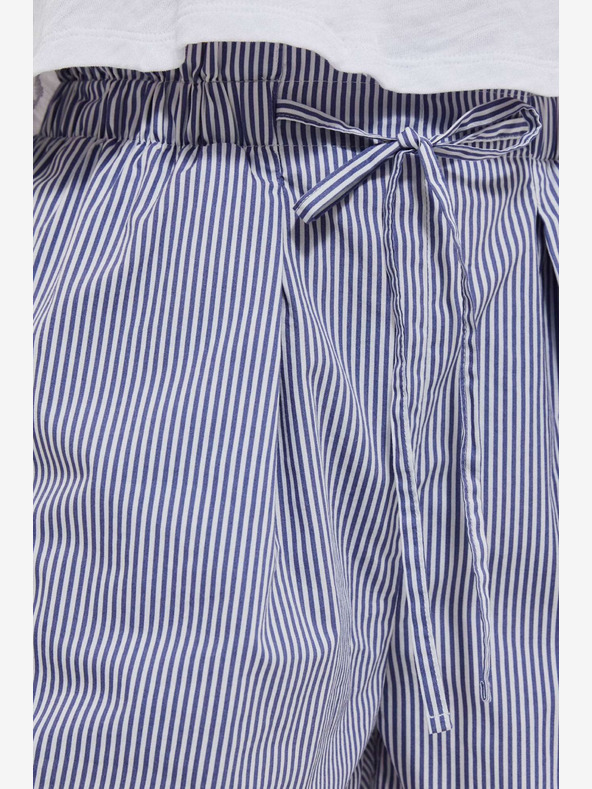 Moodo Moodo ženske kratke hlače na bijele i plave pruge