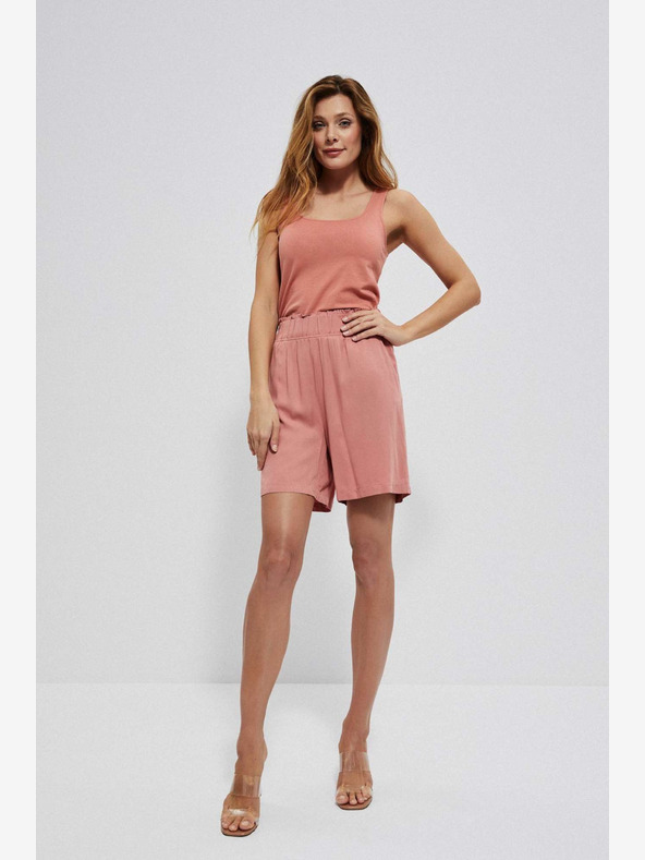 Moodo Moodo svijetlo ružičaste kratke hlače