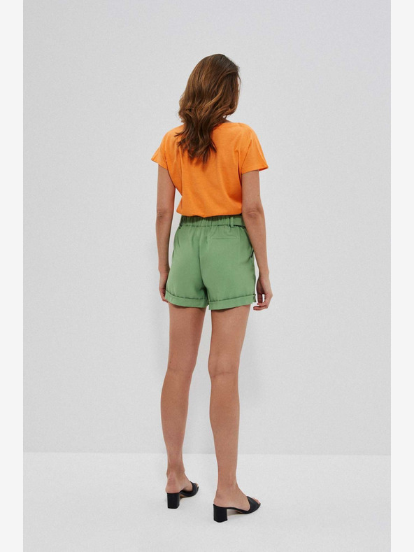 Moodo Zelene ženske kratke hlače Moodo