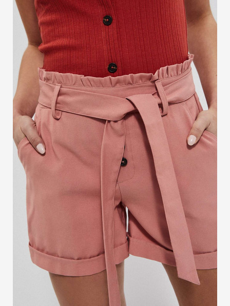 Moodo Moodo roze ženske kratke hlače