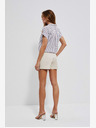 Moodo Moodo krem ​​ženske kratke hlače