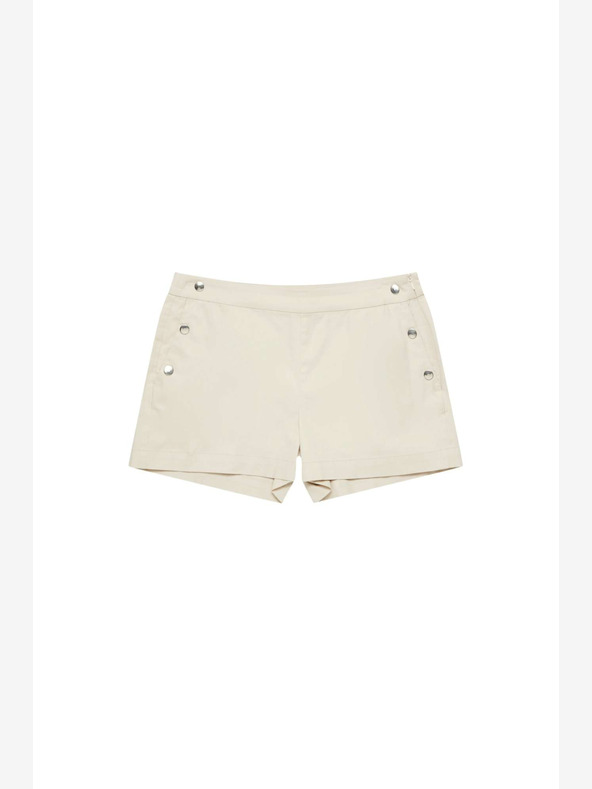 Moodo Moodo krem ​​ženske kratke hlače