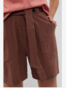 Moodo Smeđe ženske kratke hlače Moodo