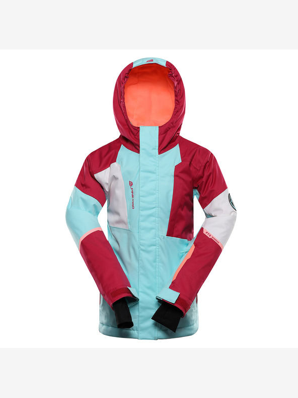 ALPINE PRO Dječja skijaška jakna s membranom ptx snow ALPINE PRO DEARO limpet shell