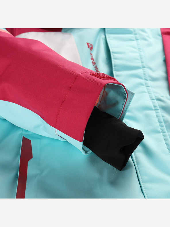 ALPINE PRO Dječja skijaška jakna s membranom ptx snow ALPINE PRO DEARO limpet shell