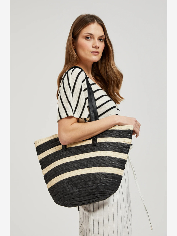 Moodo Moodo ženska torbica na pruge