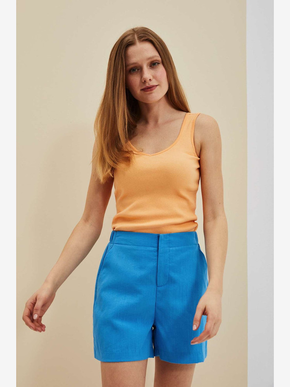 Moodo Moodo narančasta majica bez rukava