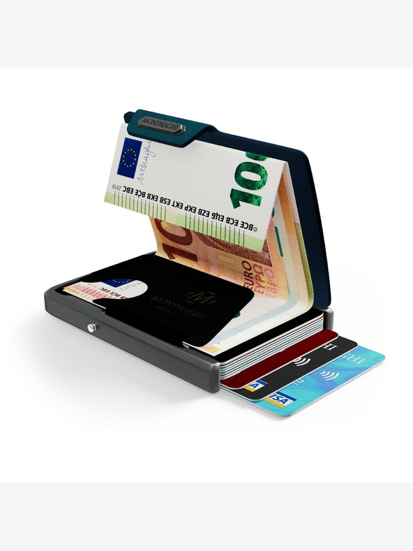 Mondraghi Novčanik Mondraghi Saffiano - plavi