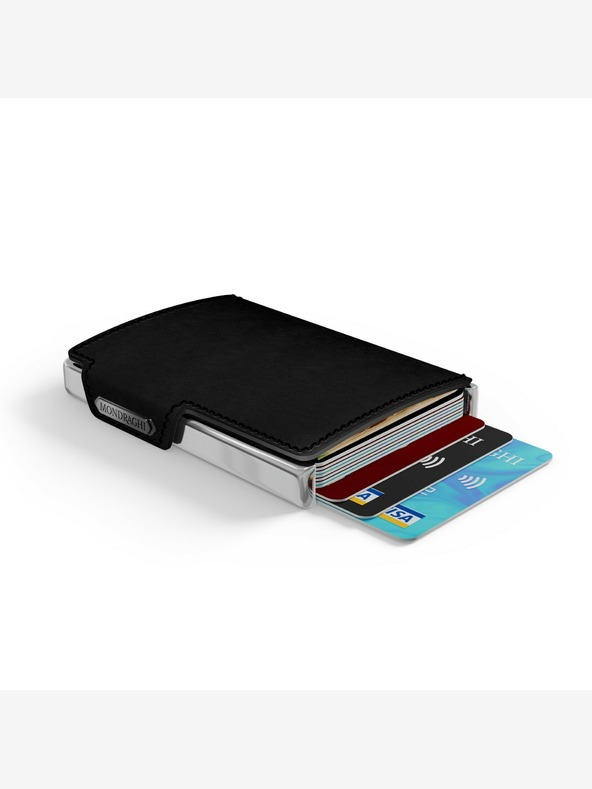 Mondraghi Mondraghi Elegance crni kožni novčanik