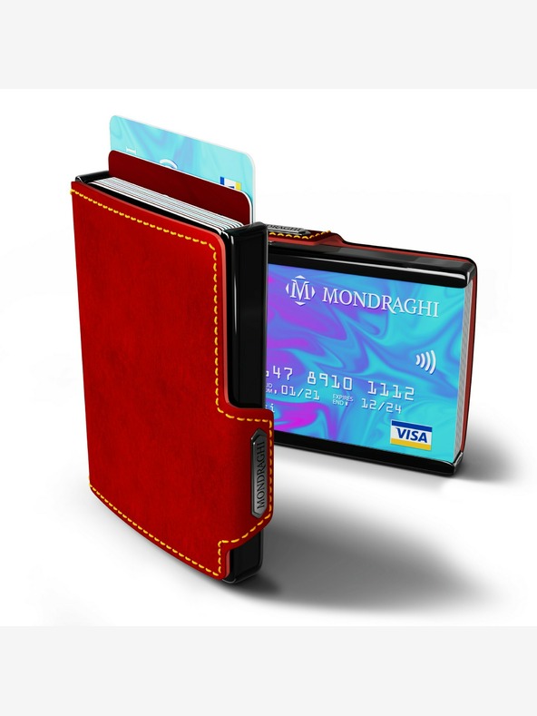 Mondraghi Mondraghi Racing crveni kožni novčanik