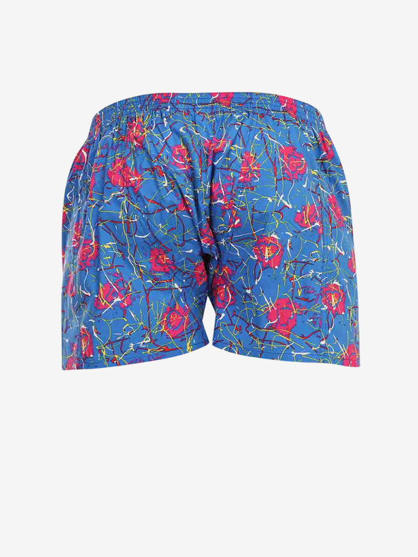 Styx Styx ružičasto-plave muške kratke hlače s uzorkom