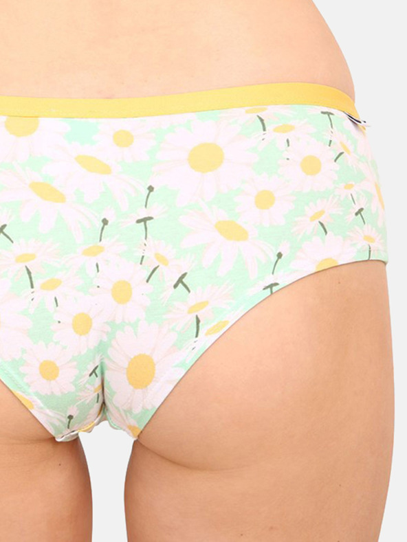 Dedoles Svijetlo zelene vesele ženske gaćice Dedoles Daisy