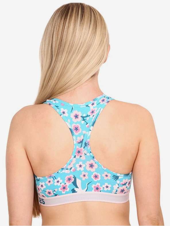 Dedoles Dedoles ženski plavi veseli sportski grudnjak Sakura i Heron