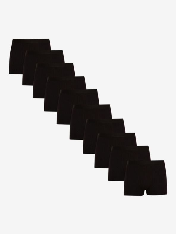 Nedeto Set od deset muških bokserica crne boje Nedeto