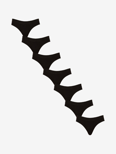 Nedeto Set od sedam muških gaćica u crnoj boji Nedeto