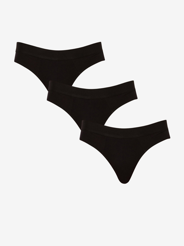 Nedeto Set od tri muške gaćice u crnoj boji Nedeto