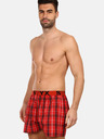 Styx Styx crvene muške kratke hlače na karo