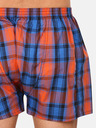 Styx Styx narančasto-plave muške kratke hlače na kockice