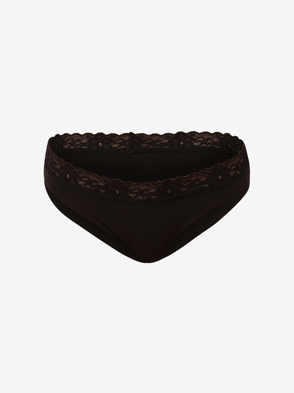 Styx Crne ženske gaćice sa Styx čipkom