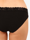 Styx Crne ženske gaćice sa Styx čipkom