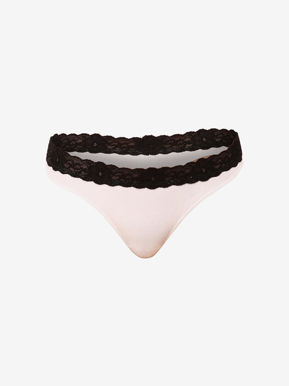 Styx Bijele ženske tange sa Styx čipkom