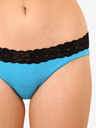 Styx Plave ženske gaćice sa Styx čipkom