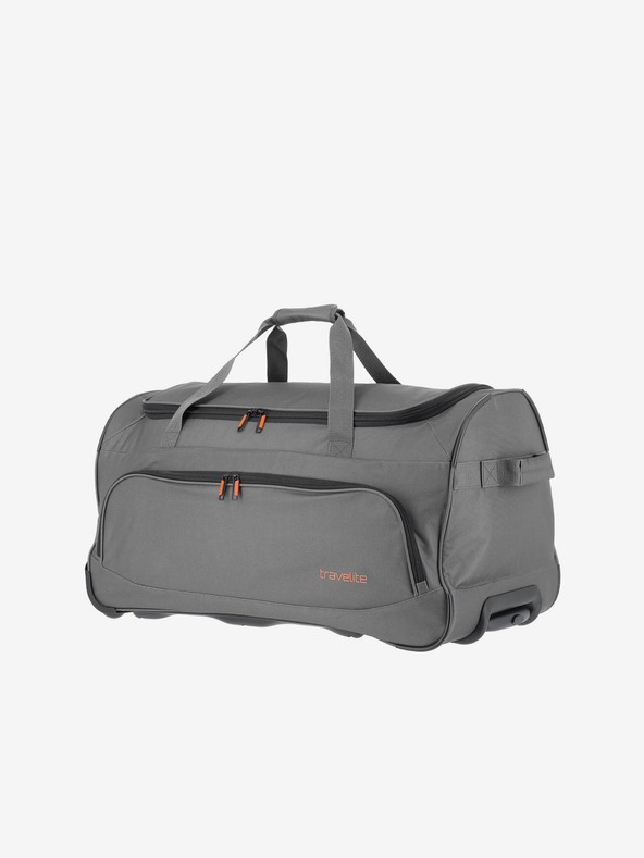 Travelite Travelite Basics Fresh Wheeled Duffle siva putna torba