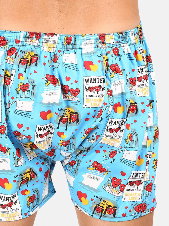 Styx Styx Valentine Pairs tirkizne muške gaćice