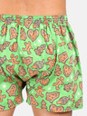 Styx Svijetlo zelene muške božićne kratke hlače Styx Gingerbread Christmas