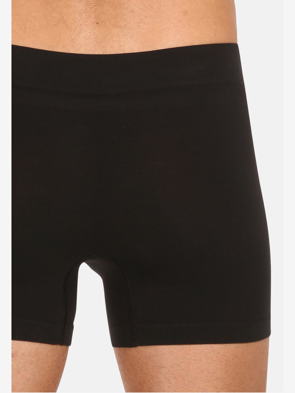 Nedeto Komplet od tri muške bokserice bez dna u crnoj boji Nedeto