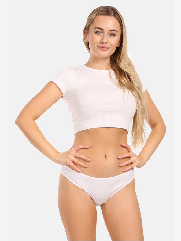 Nedeto Komplet od tri ženske gaćice u plavoj, crvenoj i bijeloj boji Nedeto