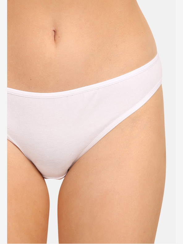 Nedeto Set od tri ženske gaćice u bijeloj i crnoj boji Nedeto