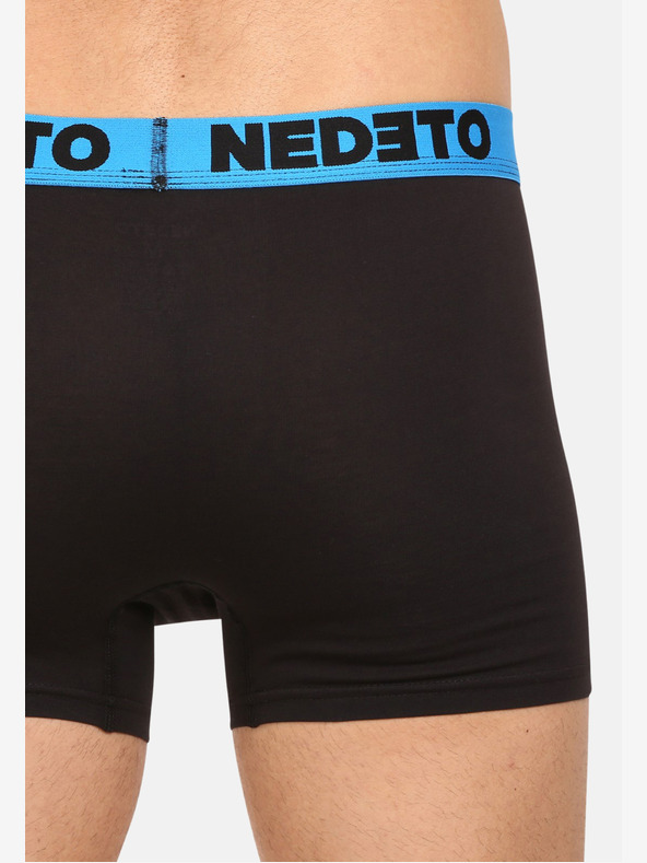 Nedeto Set od pet muških bokserica u crnoj boji Nedeto