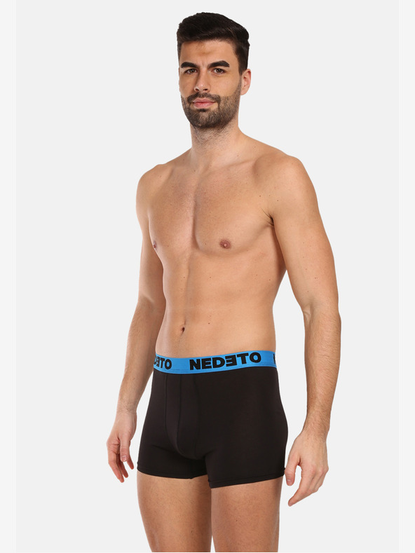 Nedeto Set od pet muških bokserica u crnoj boji Nedeto