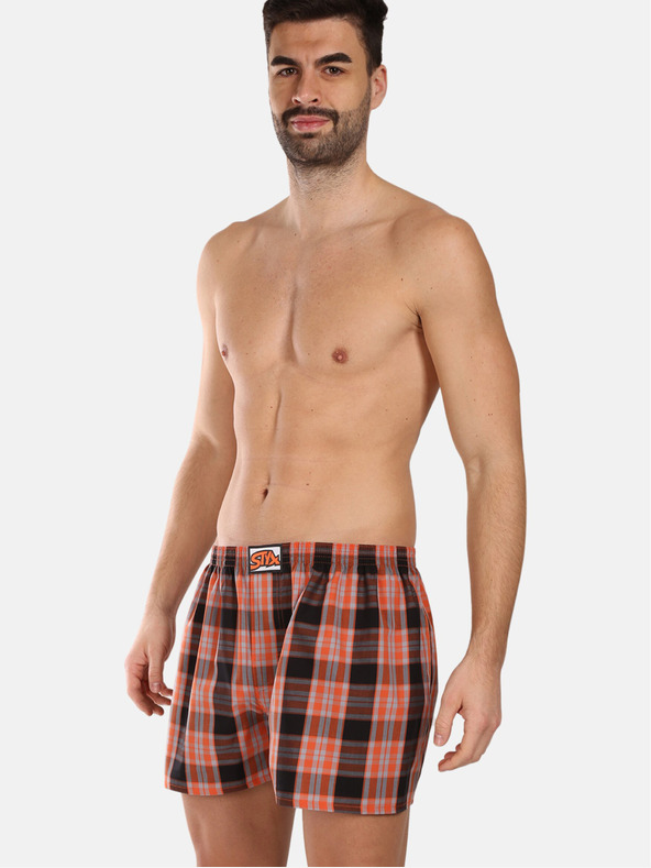 Styx Komplet od tri muške gaćice Styx classic gumene višebojne