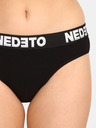 Nedeto Set od pet komada - ženske gaćice Nedeto crne