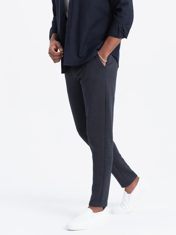 Ombre Clothing Tamnoplave muške mrkva hlače Ombre Clothing