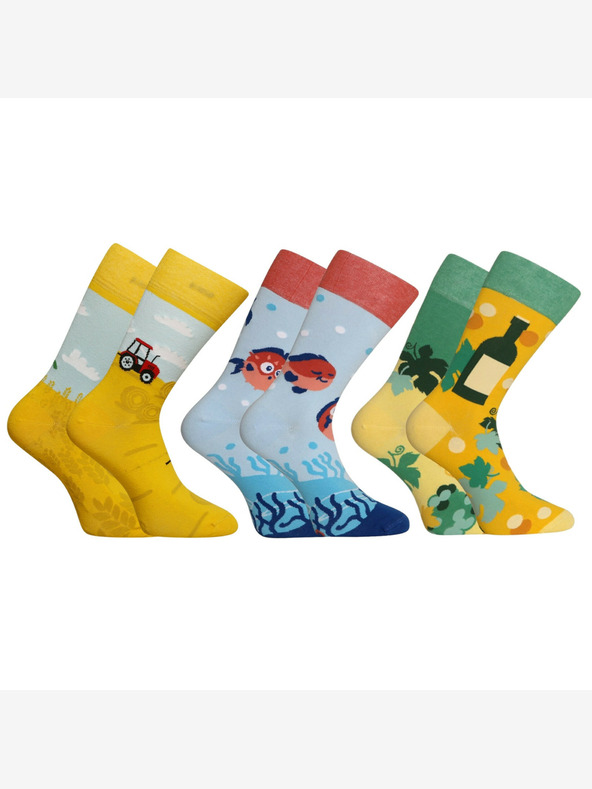 Dedoles Set od tri komada - Dedoles Happy Socks
